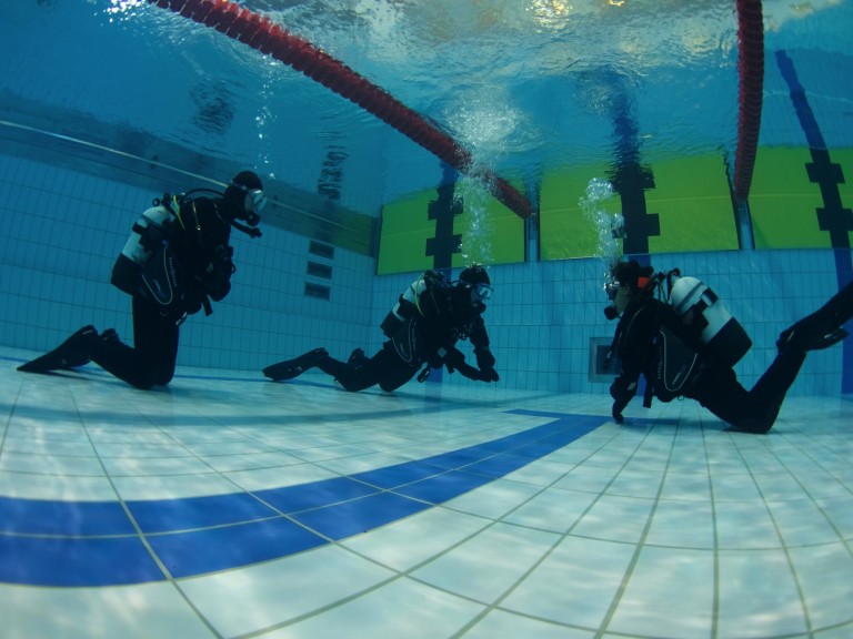 PADI Dry suit diver course